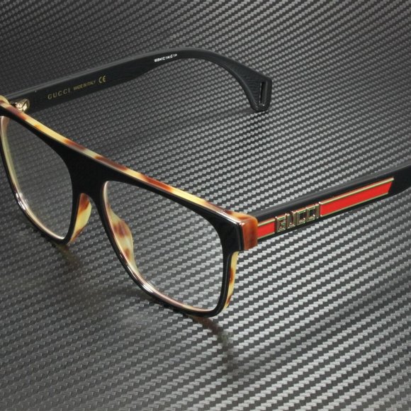GUCCI Rectangular 55mm Rare Glasses - Picture 1 of 4